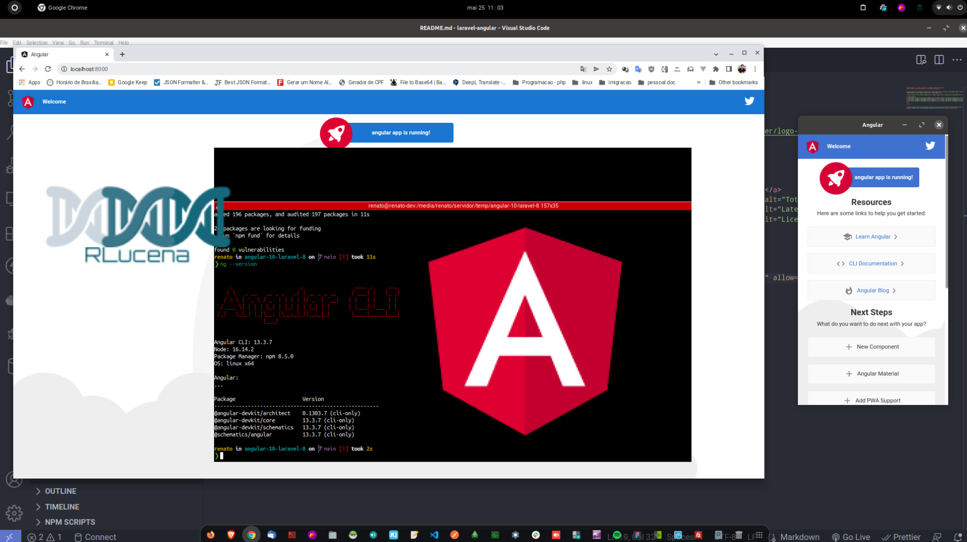 Como instalar o Angular no Ubuntu